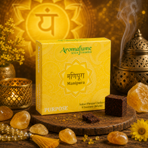 Encens Briques Aromafume – Chakra 3 du Plexus Solaire (Manipura)