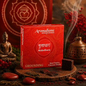 Encens Briques Aromafume – Chakra 1 Racine (Muladhara)