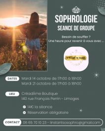SEANCES DE SOPHROLOGIE L'INSTANT SO'SOPHRO
